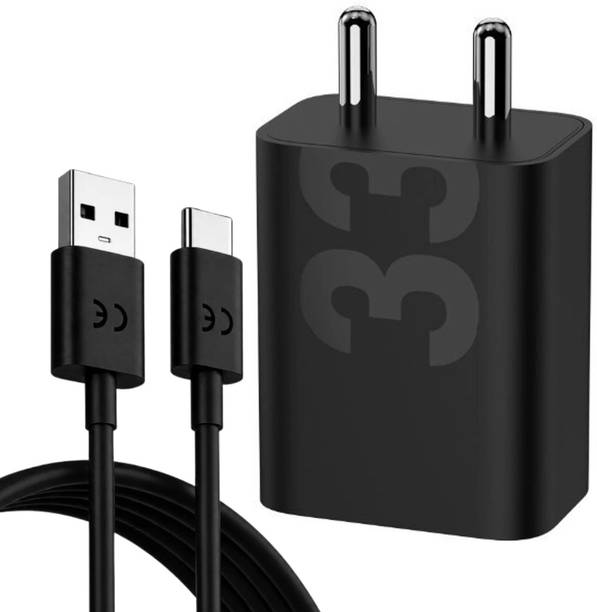 BLYNOIZ 33 W TurboPower 3.0 3 A Wall Charger for Mobile with Detachable Cable