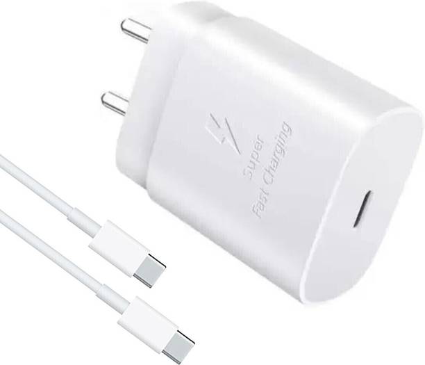 MAK 25 W Quick Charge 2.4 A Wall Charger for Mobile with Detachable Cable