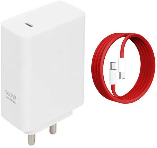 Avaxon 160 W SuperVOOC 9 A Wall Charger for Mobile with Detachable Cable