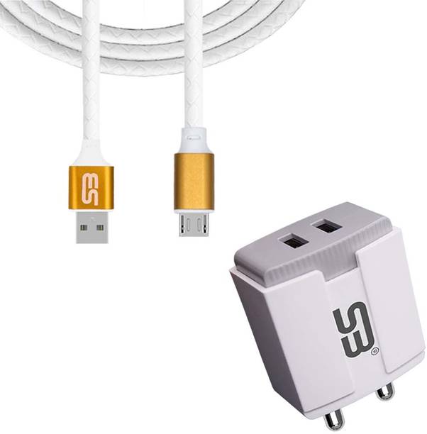SB 12 W 3.4 A Wall Charger for Mobile with Detachable Cable