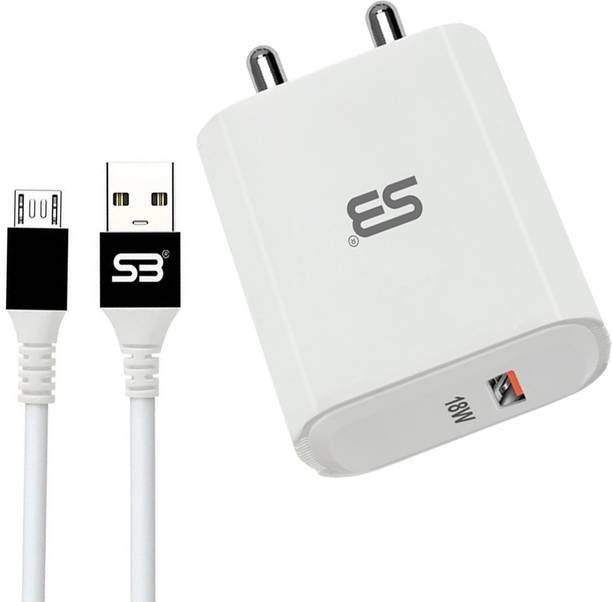 SB 18 W 3.4 A Wall Charger for Mobile with Detachable Cable