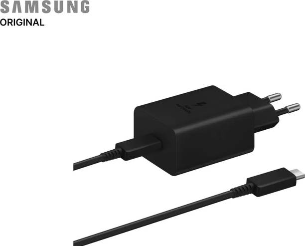SAMSUNG 45 W 3 A Mobile Charger with Detachable Cable