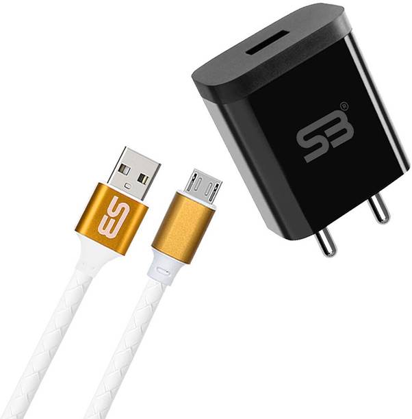 SB 12 W 3.4 A Wall Charger for Mobile with Detachable Cable