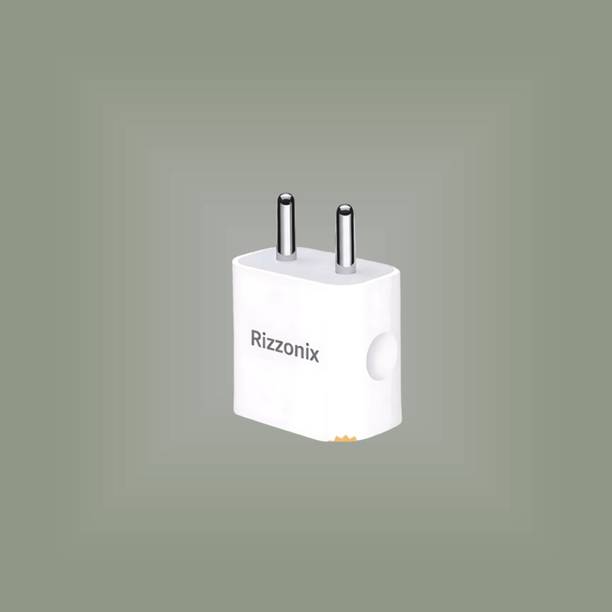 Rizzonix 20 W Quick Charge 2.4 A Single Port Mobile Charger with Detachable Cable