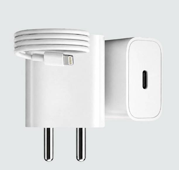 CYD 20 W PD 2.1 A Wall Charger for Mobile with Detachable Cable