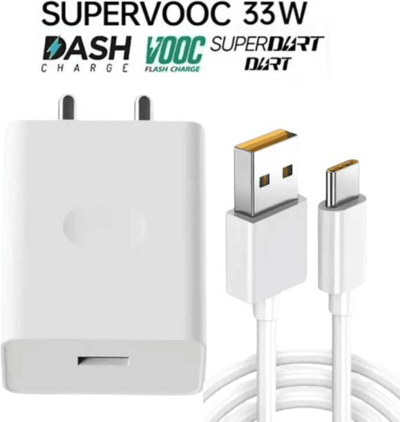 RoarX 33 W SuperVOOC 3 A Wall Charger for Mobile with Detachable