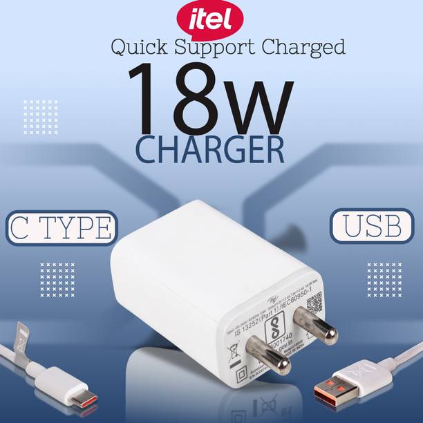 itel 2 A Wall Charger for Mobile