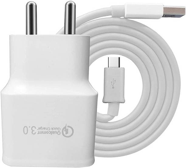 Sachdeal 18 W Quick Charge 2.4 A Wall Charger for Mobile with Detachable Cable