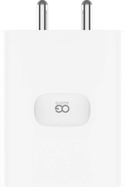 OG AUDIO 48 W Quick Charge 4.8 A Wall Charger for Mobile with Detachable Cable