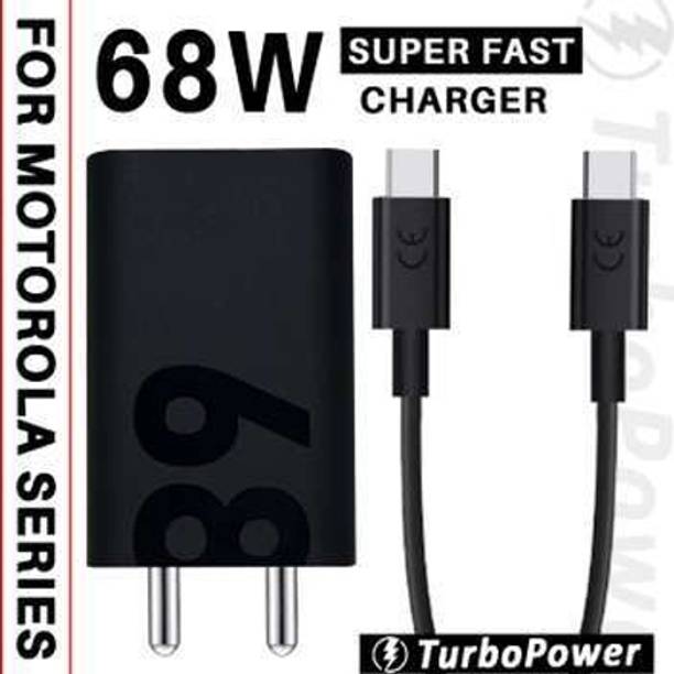 MAXIMILION 68 W TurboPower 3.0 5 A Wall Charger for Mobile with Detachable Cable