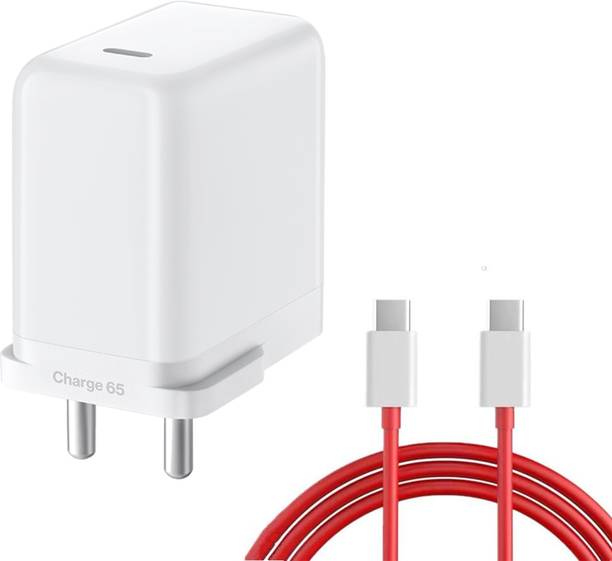 MARS 65 W SuperVOOC 6 A Wall Charger for Mobile with Detachable Cable