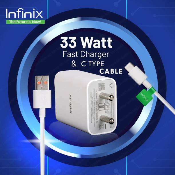 Infinix 33 W Supercharge 3.4 A Wall Charger for Mobile