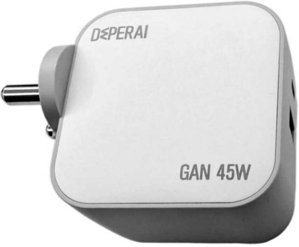 DeperAI 45 W GaN 3 A Dual Port Mobile Charger