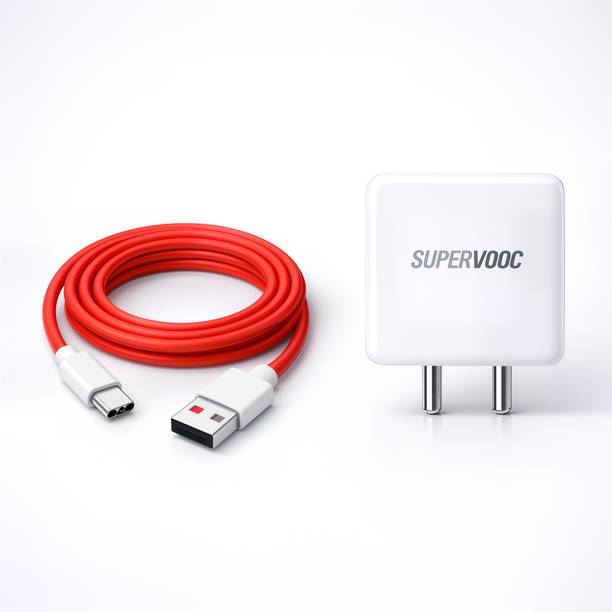 MAK 80 W Dash 6.5 A Wall Charger for Mobile with Detachable Cable