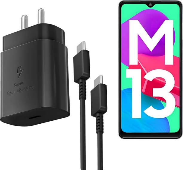 Zybux 25 W PD 3 A Wall Charger for Mobile with Detachable Cable