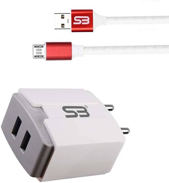 SB 12 W 3.4 A Wall Charger for Mobile with Detachable Cable