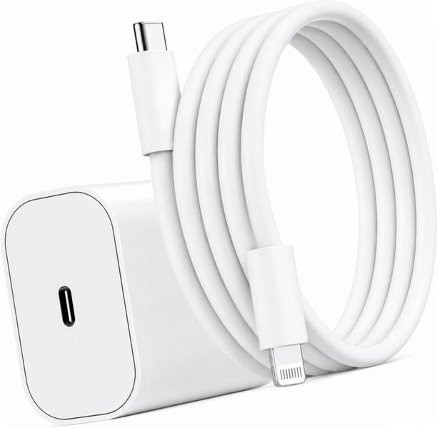 XYZAL ORIGINAL 20 W PD 3 A Wall Charger for Mobile with Detachable Cable