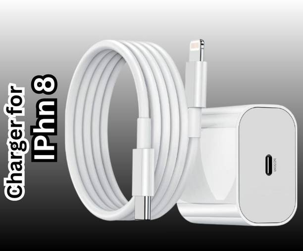 WAALZOX 20 W Quick Charge 3 A Wall Charger for Mobile with Detachable Cable