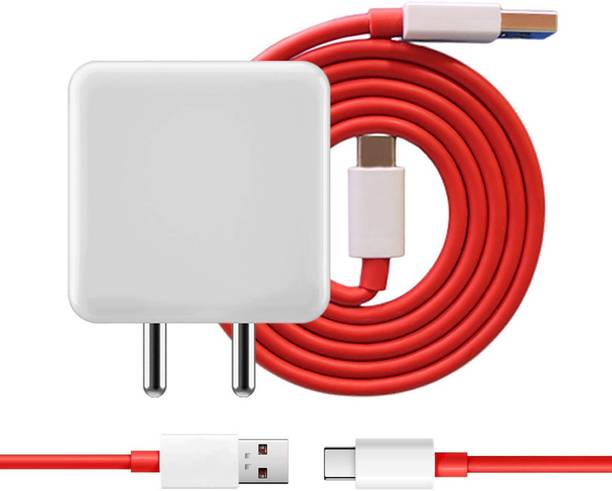 MAK 80 W SuperVOOC 6 A Wall Charger for Mobile with Detachable Cable