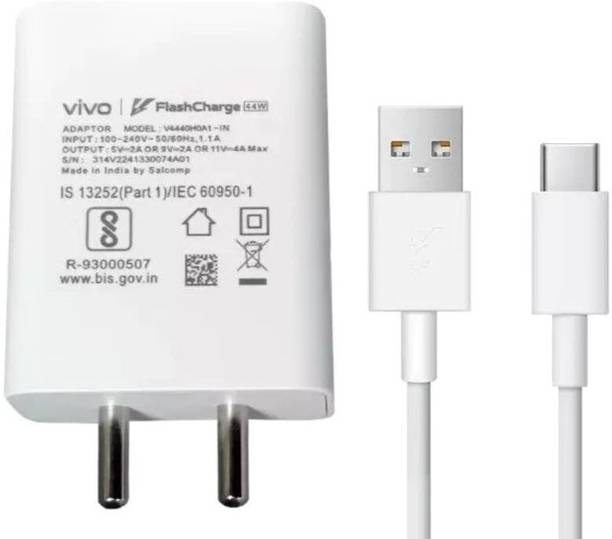 OWEIZIOR 44 W Quick Charge 4 A Wall Charger for Mobile with Detachable Cable