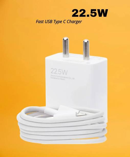 DVJ 22.5 W TurboPower 3.0 6 A Wall Charger for Mobile with Detachable Cable
