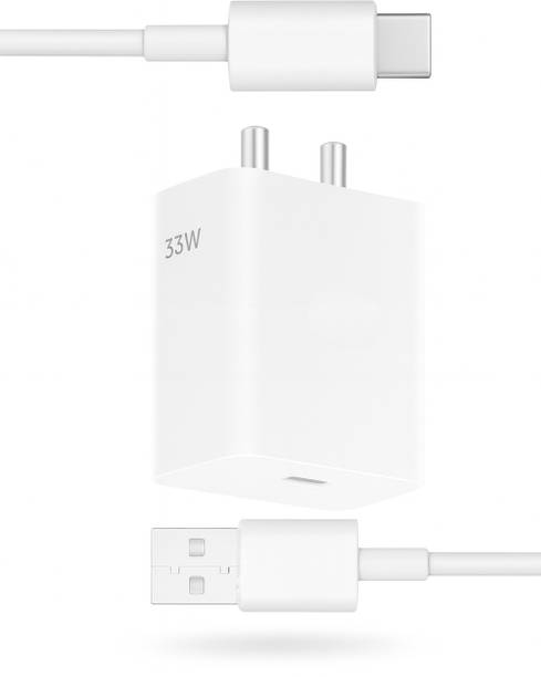 Solarity 33 W SuperVOOC 6 A Wall Charger for Mobile with Detachable Cable