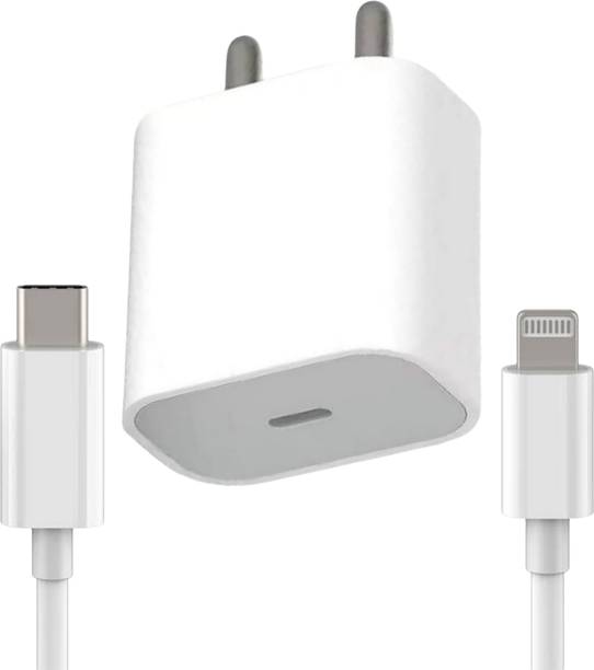 Heatmor 20 W PD 3 A Wall Charger for Mobile with Detachable Cable