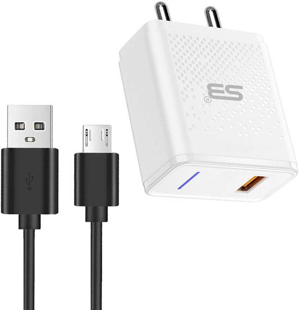 SB 18 W Quick Charge 3.1 A Wall Charger for Mobile with Detachable Cable