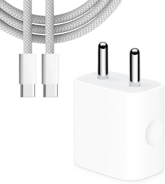 MAK 20 W PD 2.8 A Wall Charger for Mobile with Detachable Cable