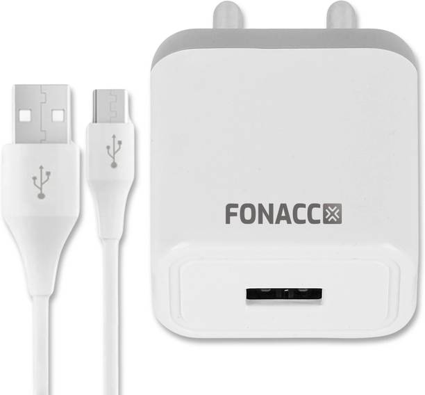 FONACC Quick Charge Wall Charger for Mobile with Detachable Cable