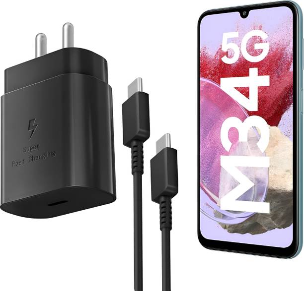 Zybux 25 W PD 3 A Wall Charger for Mobile with Detachable Cable