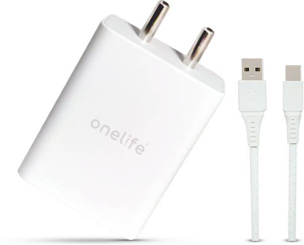 One Life Qualcomm 4.0 4 A Single Port Mobile Charger with Detachable Cable