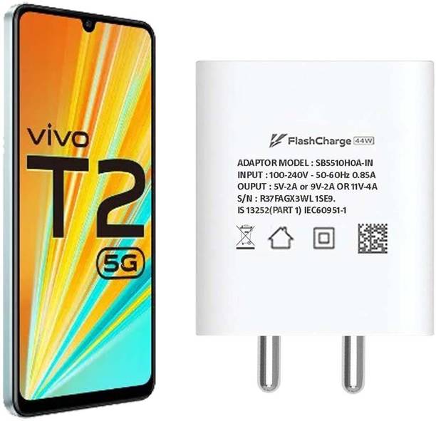 SB 44 W 4 A Wall Charger for Mobile with Detachable Cable