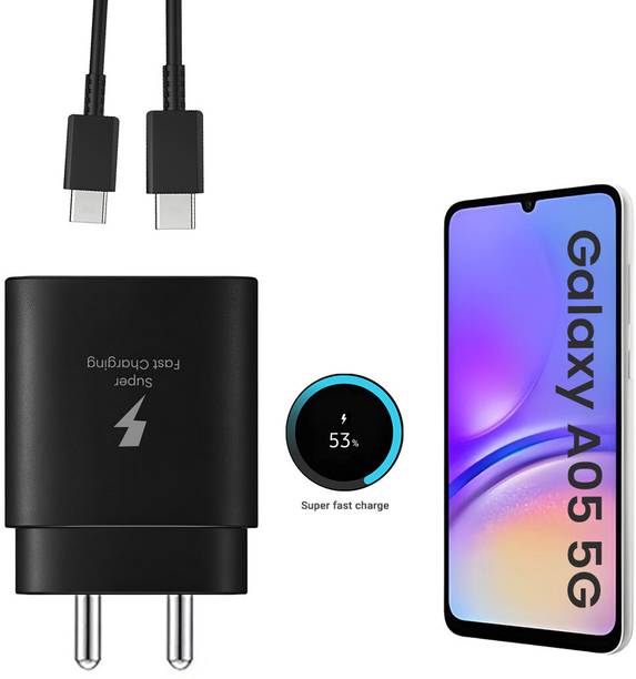 MAK 25 W Quick Charge 3.1 A Wall Charger for Mobile with Detachable Cable