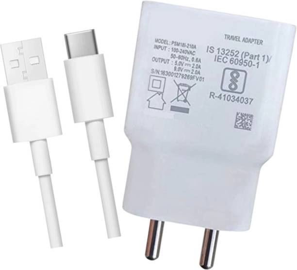 BLYNOIZ 18 W Quick Charge 2 A Wall Charger for Mobile with Detachable Cable
