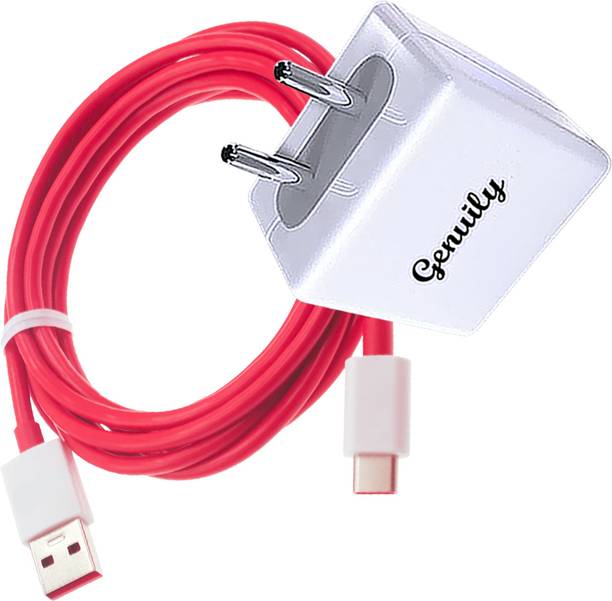 Genuily 80 W SuperVOOC 6 A Wall Charger for Mobile with Detachable Cable