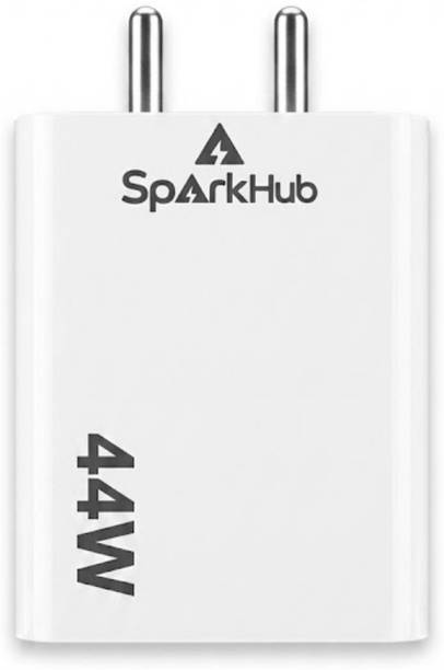 SparkHub AirVOOC 0.4 A Single Port Mobile Charger with Detachable Cable