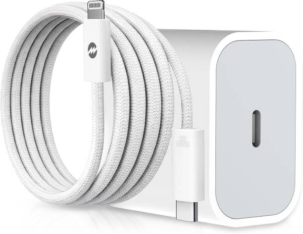 AMKETTE 20 W PD 2.7 A Wall Charger for Mobile with Detachable Cable