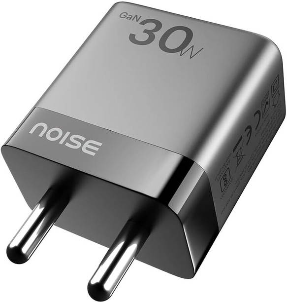 Noise 30 W GaN 0.7 A Dual Port Mobile Charger with Detachable Cable