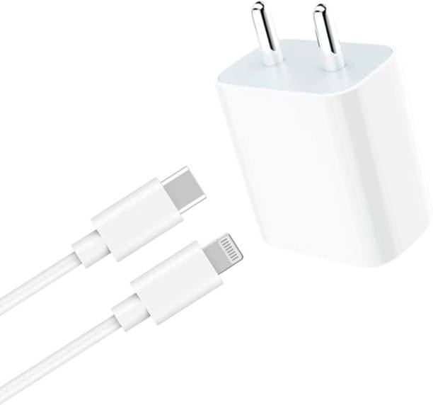 MAK 20 W PD 3.6 A Wall Charger for Mobile with Detachable Cable