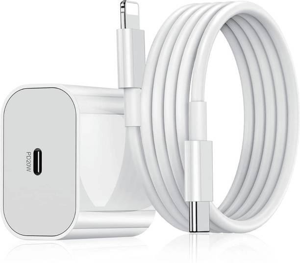 RoarX 20 W PD 3.1 A Wall Charger for Mobile with Detachable Cable
