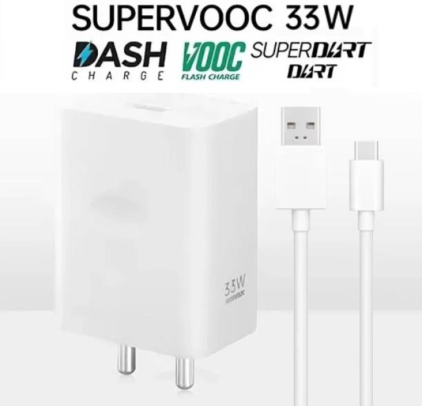 CLAT 33 W SuperVOOC 6 A Mobile Charger with Detachable Cable