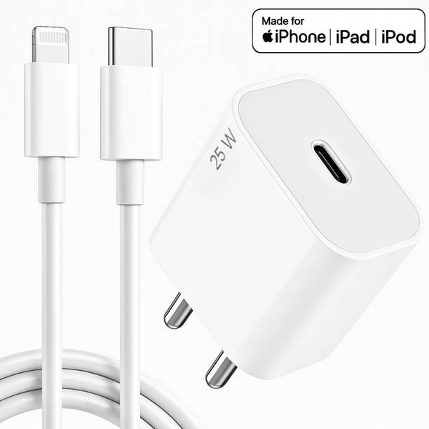 RoarX 25 W Quick Charge 3 A Wall Charger for Mobile with Detachable Cable