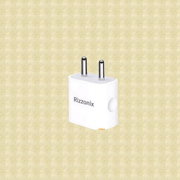 Rizzonix 20 W Quick Charge 2.4 A Single Port Mobile Charger with Detachable Cable