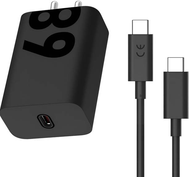 EYNK 68 W Power GaN 5 A Wall Charger for Mobile with Detachable Cable