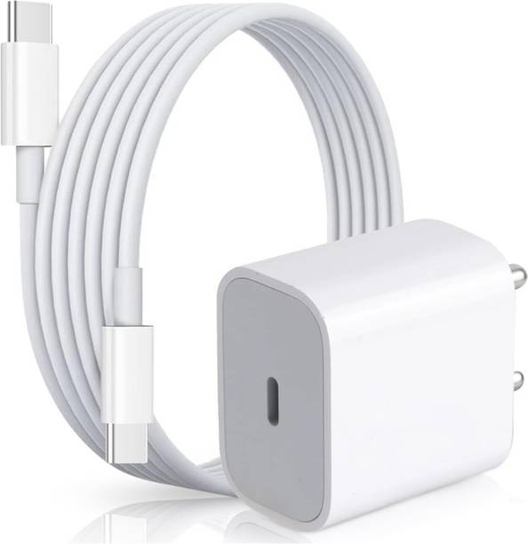 DENEO 20 W PD 2.1 A Wall Charger for Mobile with Detachable Cable