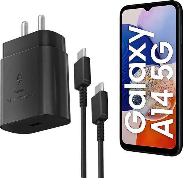 Zybux 25 W PD 3 A Wall Charger for Mobile with Detachable Cable