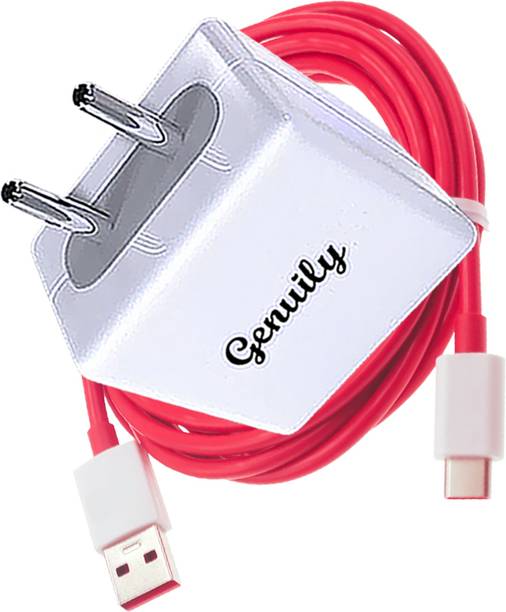Genuily 80 W SuperVOOC 6 A Wall Charger for Mobile with Detachable Cable