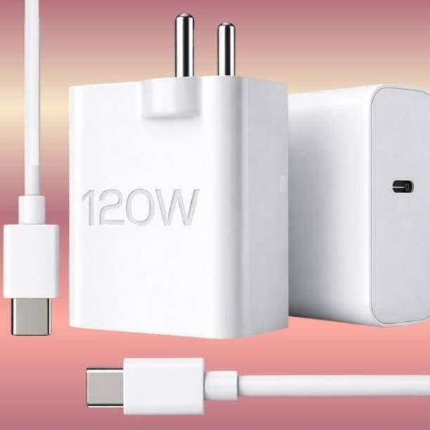 MGEdge 120 W SuperVOOC 5 A Wall Charger for Mobile with Detachable Cable