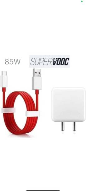 OnePlus 85 W SuperVOOC 3 A Wall Charger for Mobile with Detachable Cable